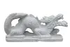 Product image 3 of the product “Lying Dragon, approx 55cm L made from Naturestone Riverstone ”